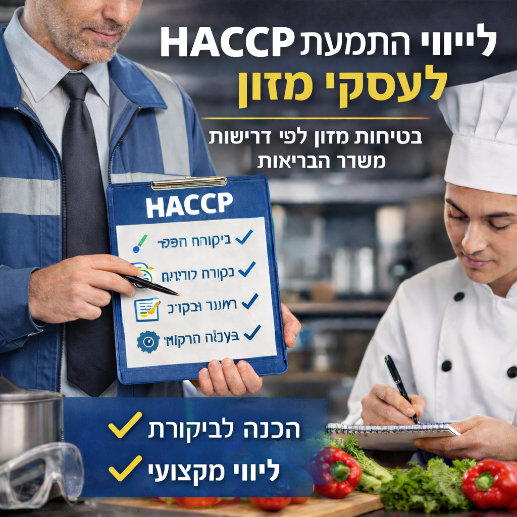 ליווי מקצועי לעמידה ברפורמת המזון החדשה